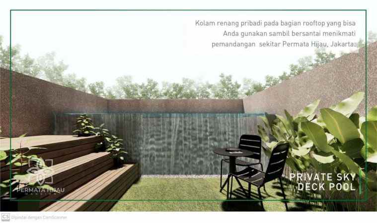 dijual rumah jl raya permata hijau