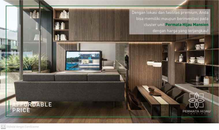 dijual rumah jl raya permata hijau