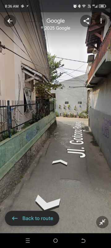 dijual rumah jln sarbini 3 no 27 rt015