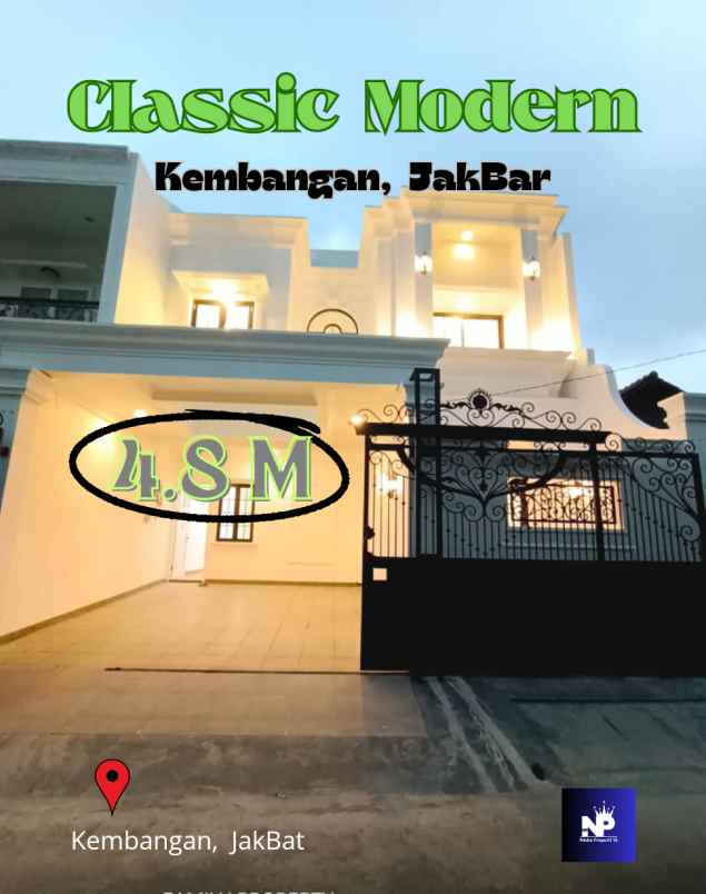 dijual rumah kembangan