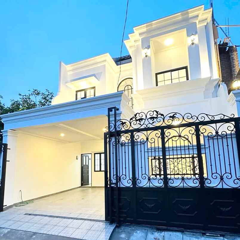 dijual rumah komplek dki kembangan joglo