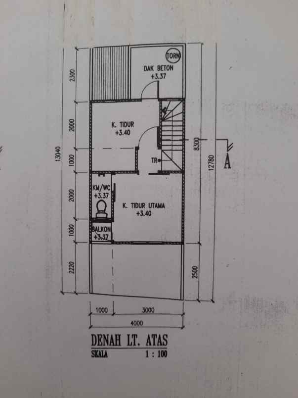 dijual rumah kukusan beji