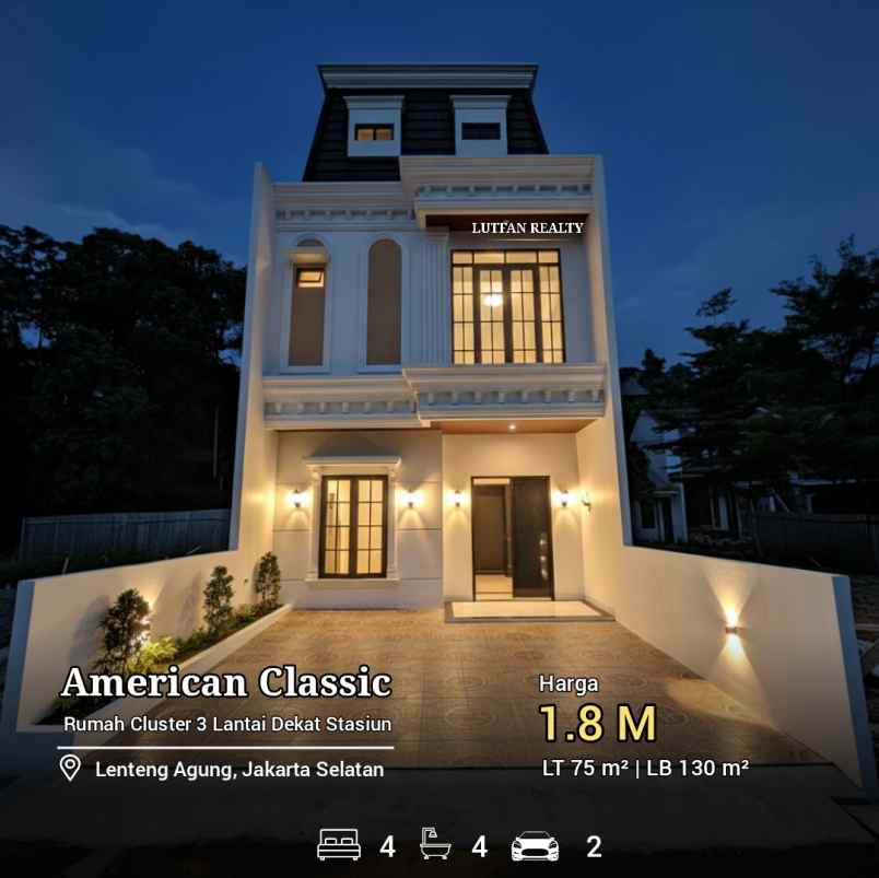 dijual rumah lenteng agung