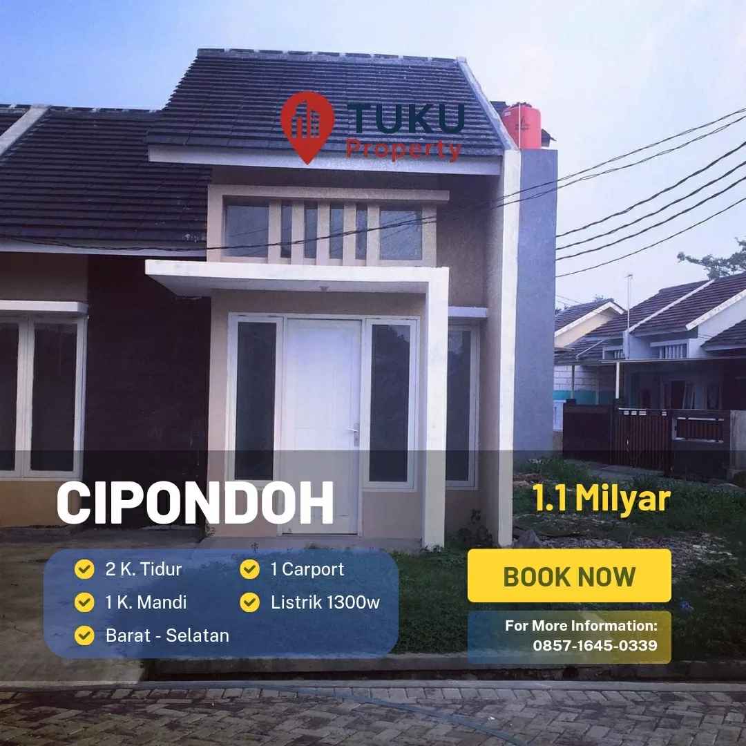 dijual rumah murah cipondoh poris plawad