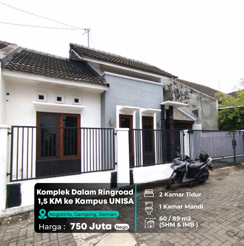 dijual rumah nogotirto