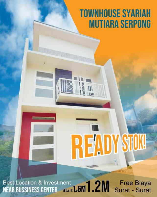 dijual rumah pagedangan serpong tangerang