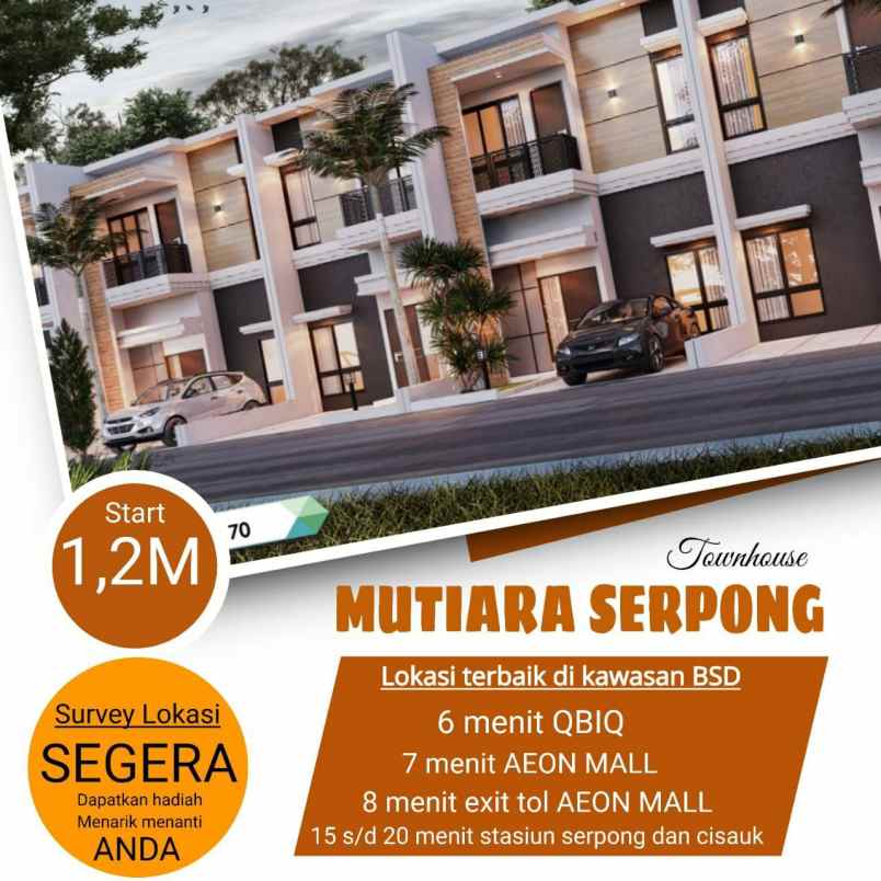dijual rumah pagedangan serpong tangerang