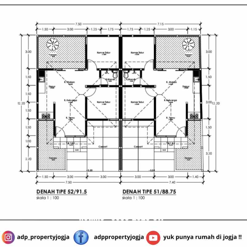 dijual rumah purwomartani kalasan sleman