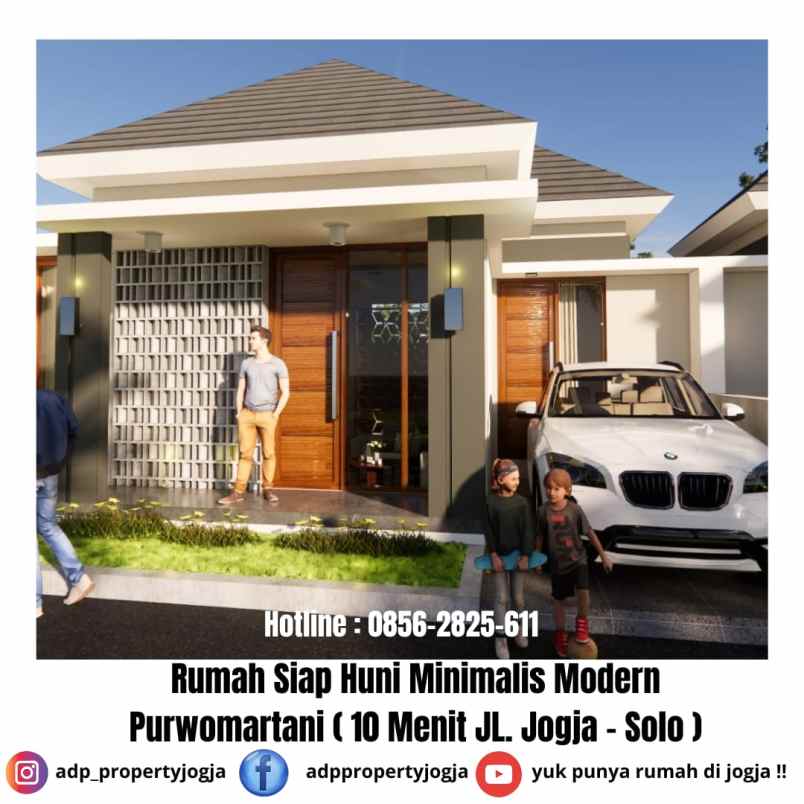 dijual rumah purwomartani kalasan sleman