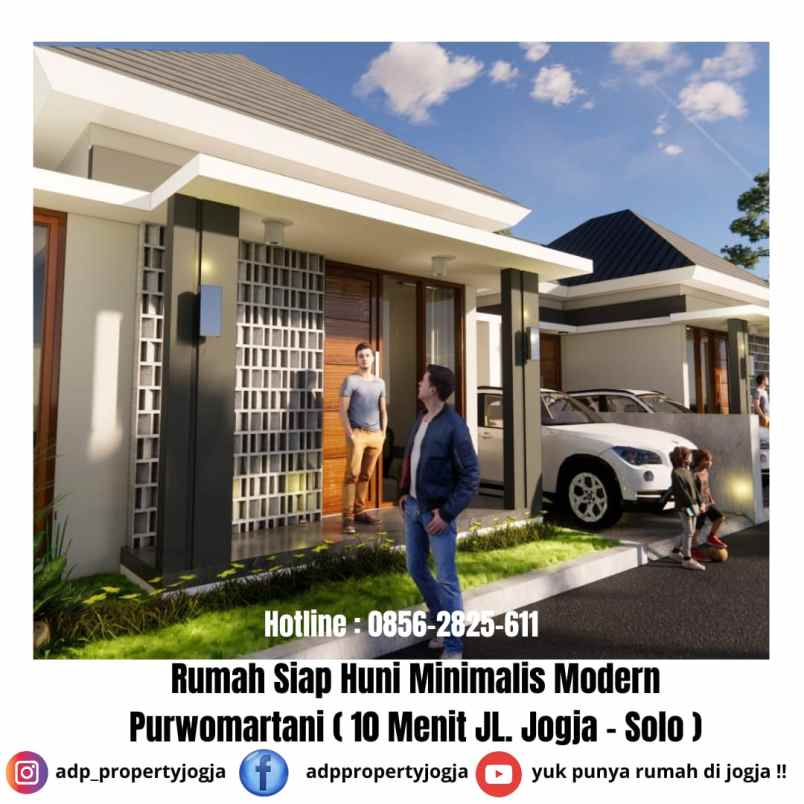 dijual rumah purwomartani kalasan sleman