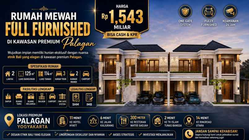 dijual rumah rumah palagan ngaglik sleman