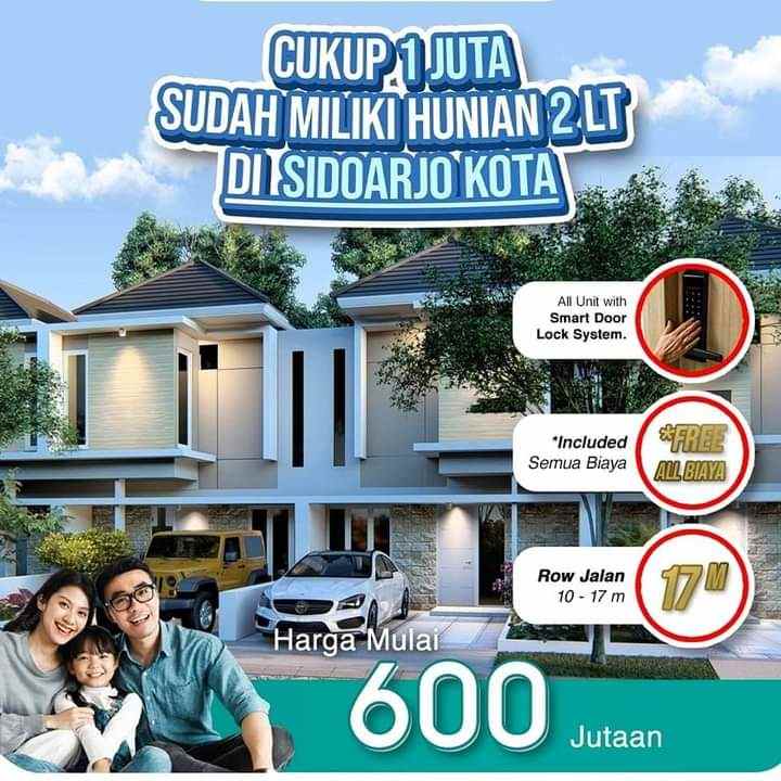 dijual rumah sarirogo sidoarjo