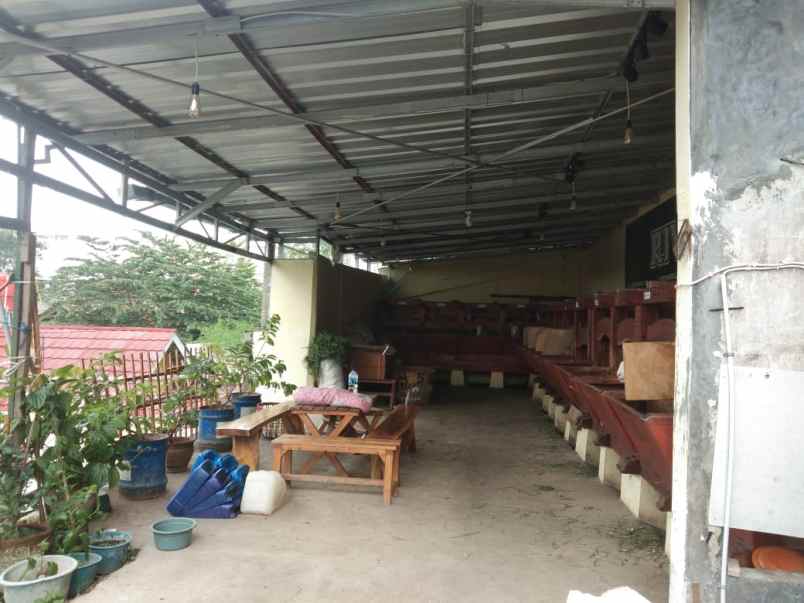 dijual rumah siap huni bekas usaha matrial cimahi