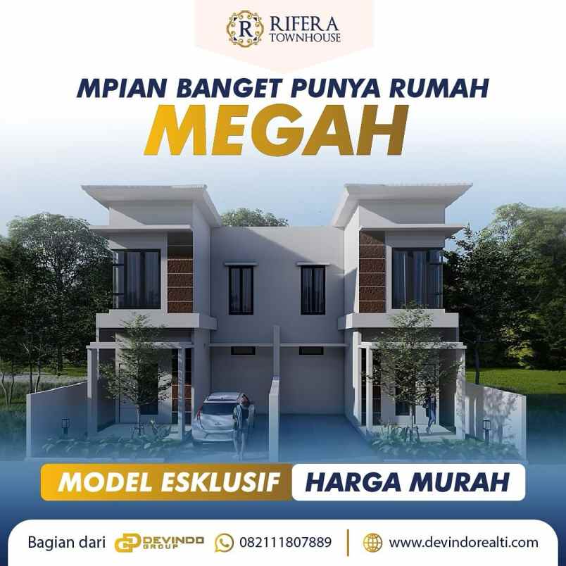 dijual rumah siap huni dekat rs delta surya