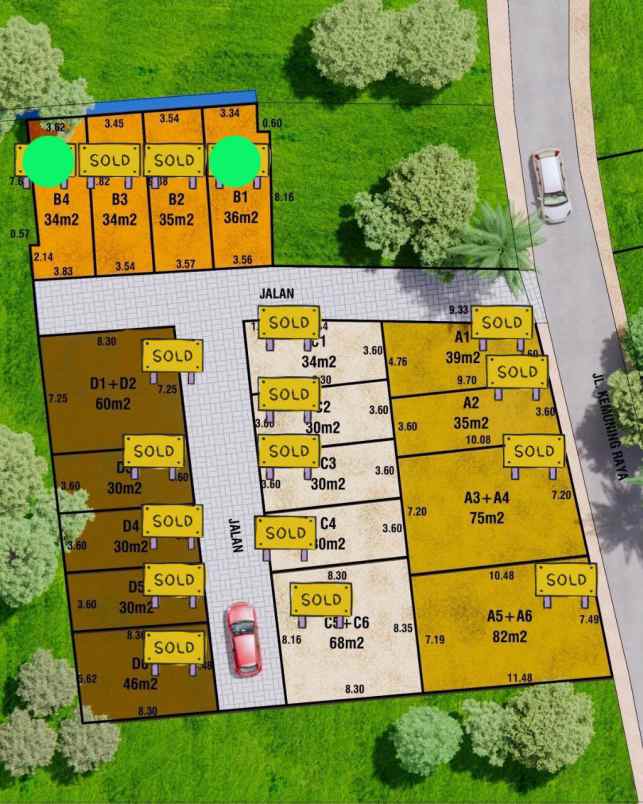 dijual rumah utan kayu utara matraman