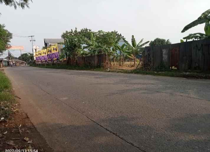 dijual tanah 6875 m2 setu bekasi