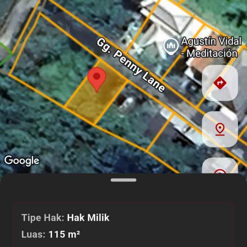 dijual tanah babakan canggu