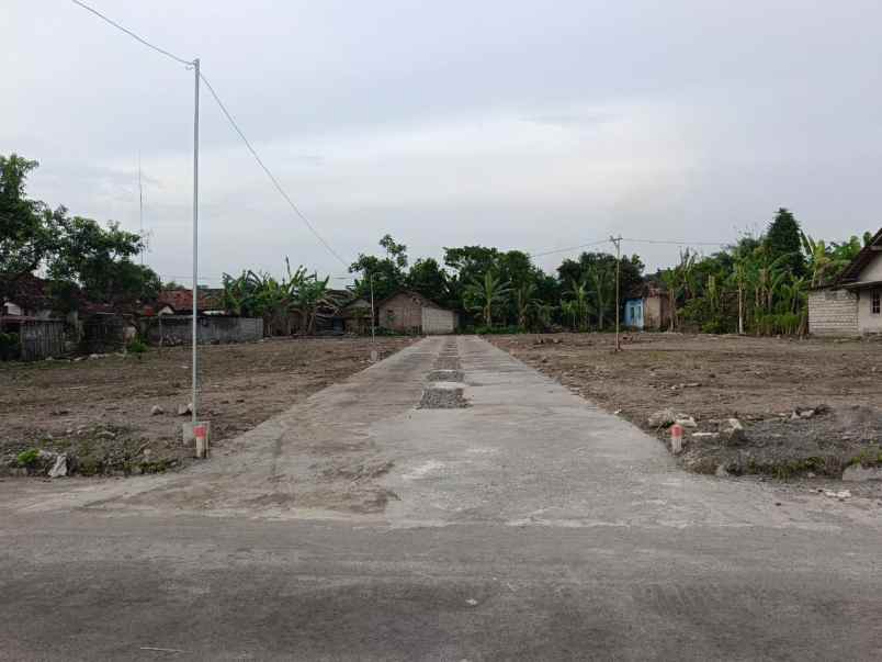 dijual tanah baturan gantiwarno klaten