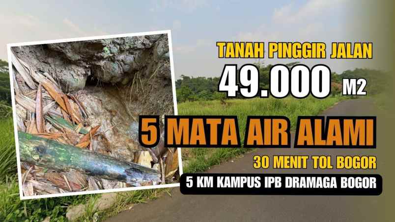 dijual tanah ciampea