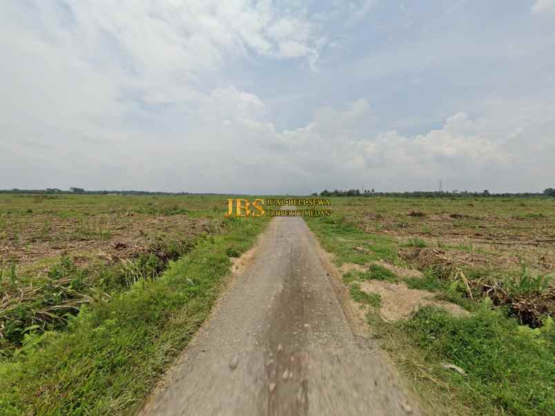 dijual tanah daerah sei mincirim jl smk