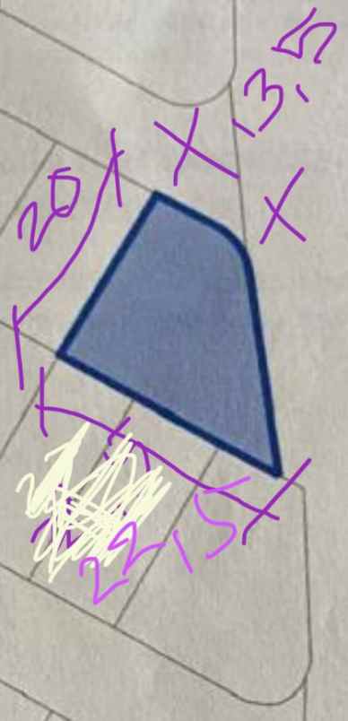 dijual tanah dharmahusada permai