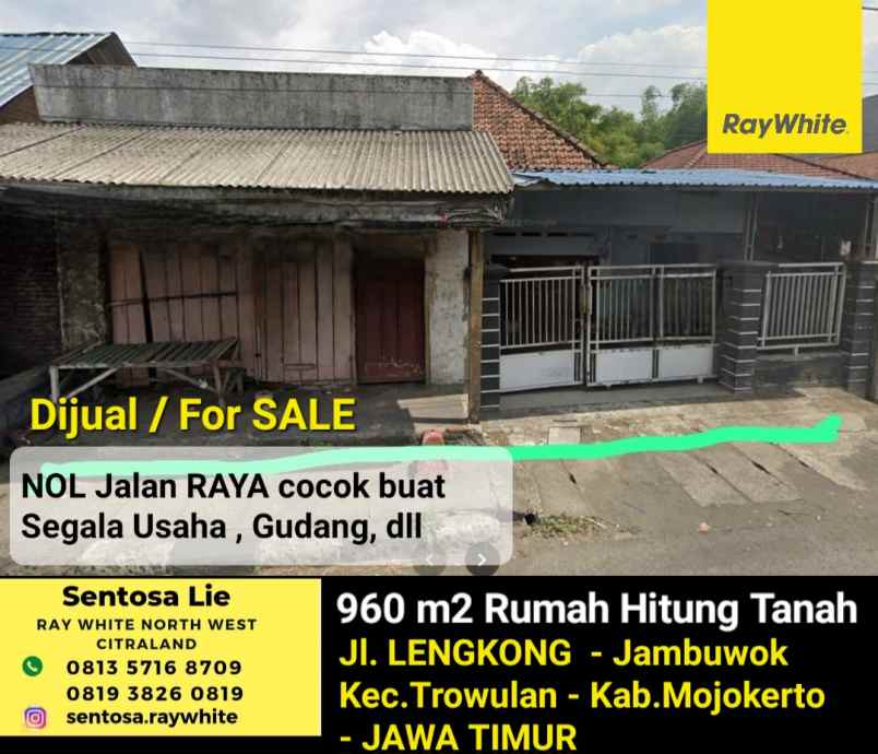 dijual tanah jalan lengkong