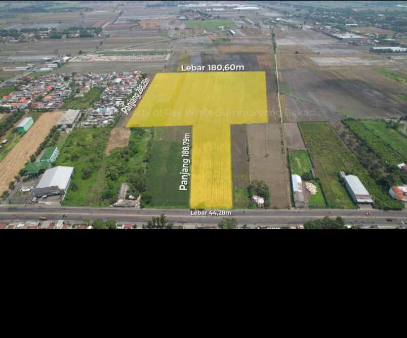 dijual tanah jalan raya mojoagung