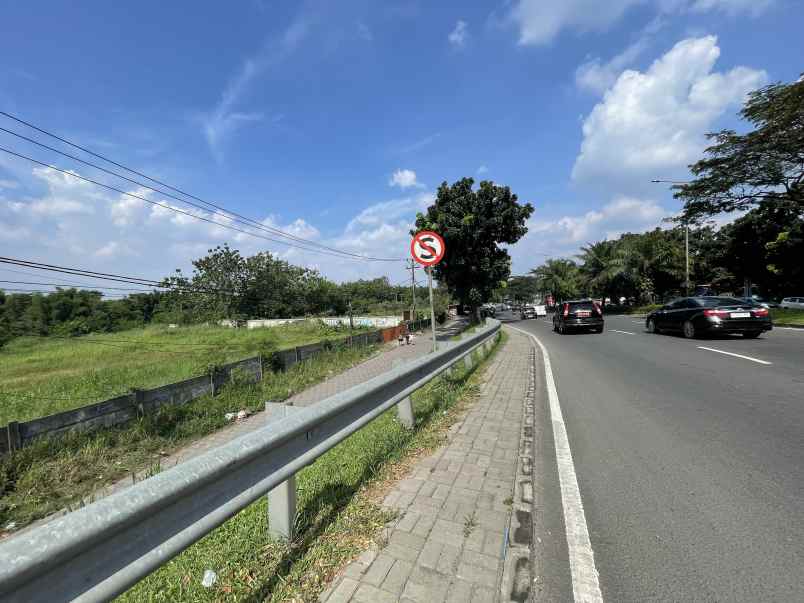 dijual tanah jalan raya rawa buntu