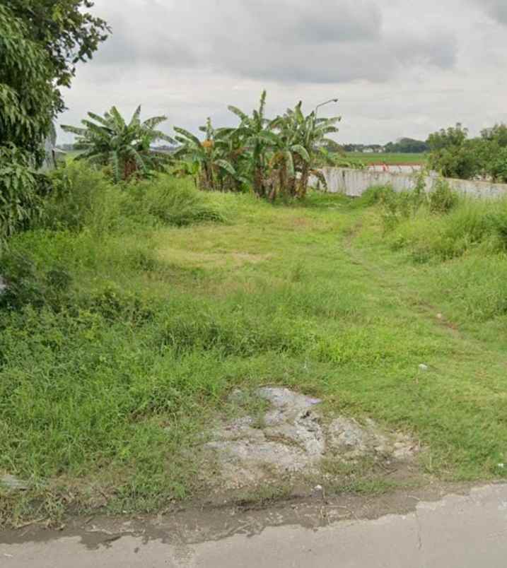 dijual tanah jalan raya tambelang