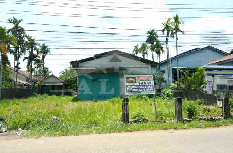 dijual tanah jalan sungai raya dalam