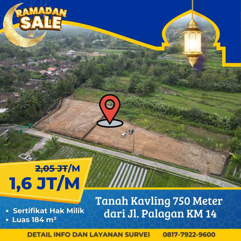 dijual tanah jetis suruh donoharjo