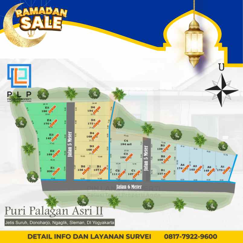 dijual tanah jetis suruh donoharjo