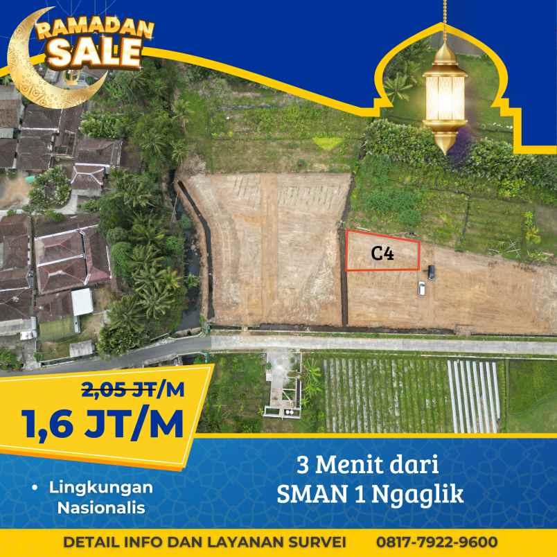 dijual tanah jetis suruh donoharjo