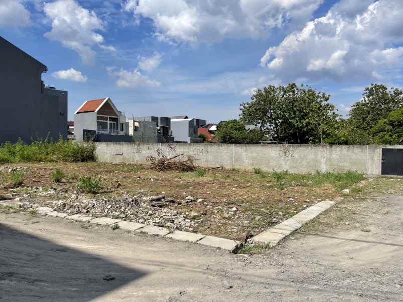 dijual tanah jl pulo indah i