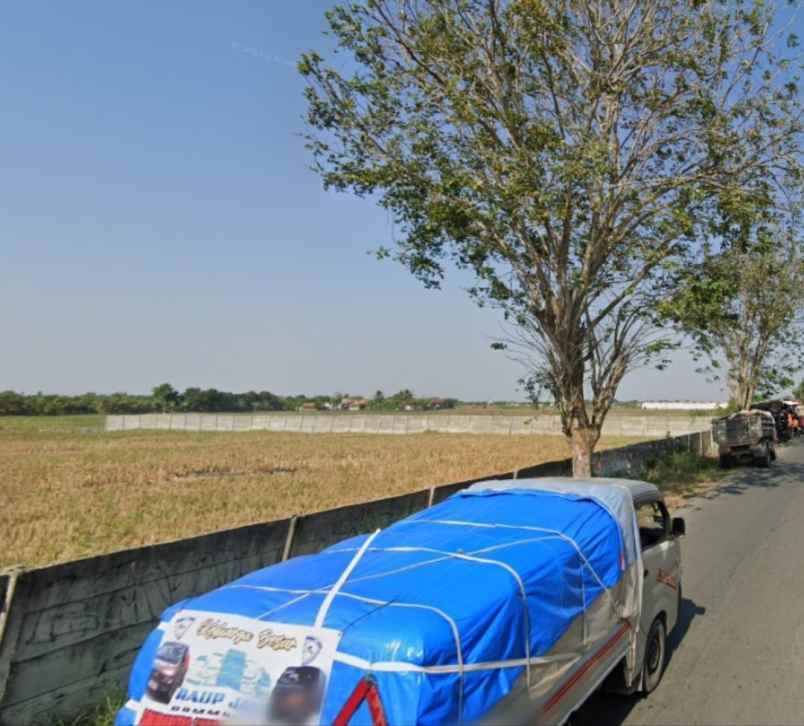 dijual tanah jl raya cabangbungin