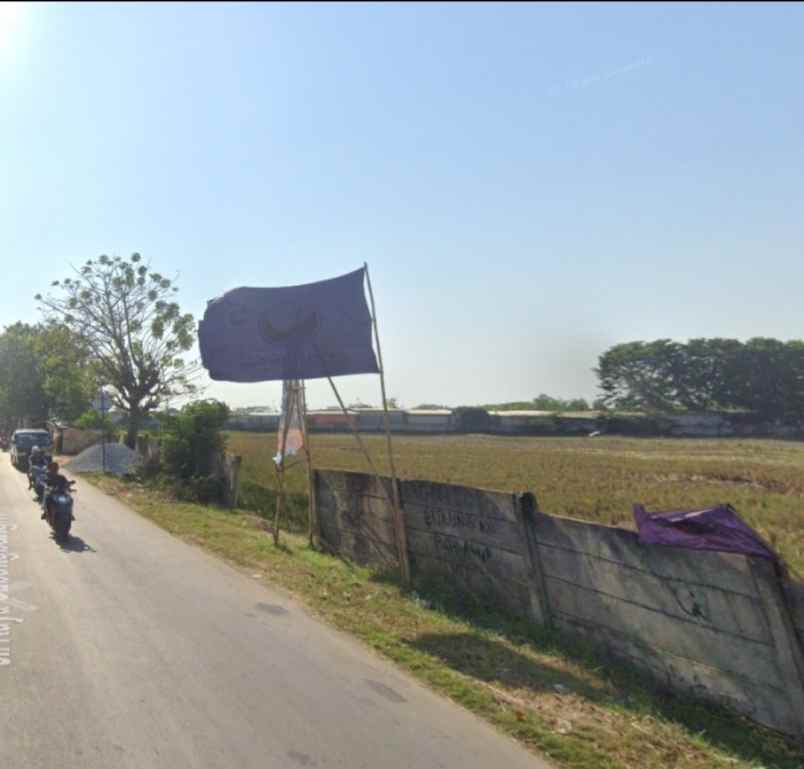 dijual tanah jl raya cabangbungin