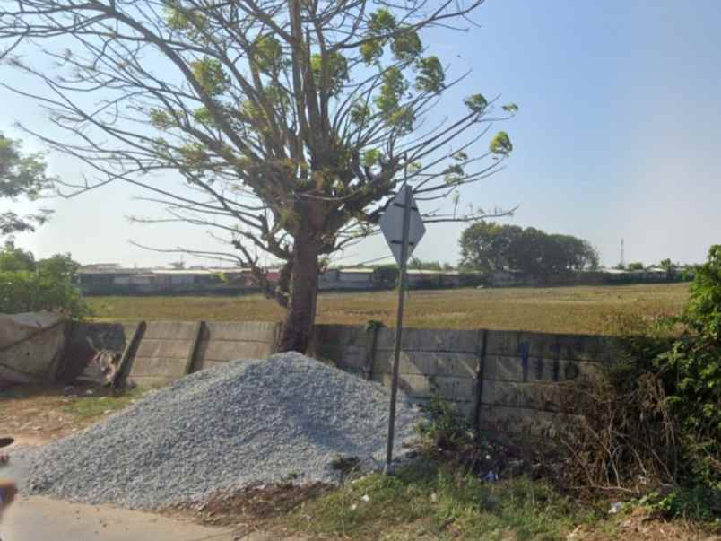 dijual tanah jl raya cabangbungin