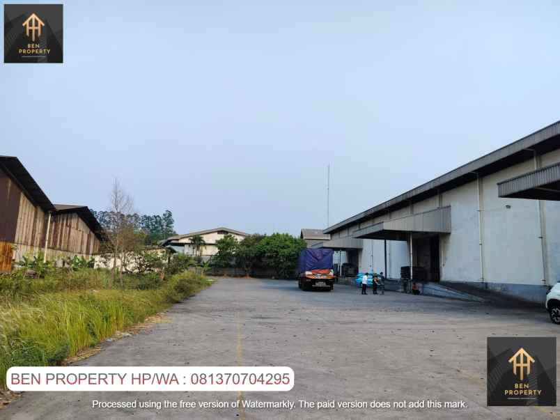 dijual tanah jl raya gatot subroto kadu