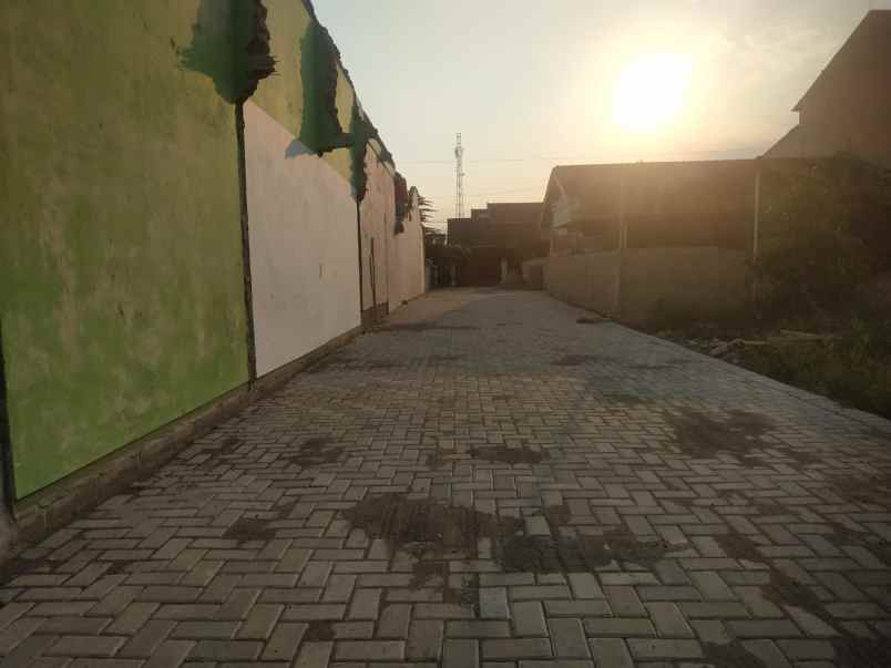 dijual tanah jl sri rahayu area sawah