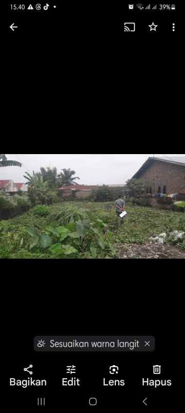 dijual tanah jln satya bakti