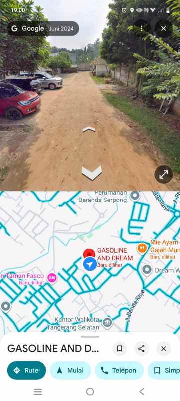 dijual tanah kosong ciputat tangerang selatan 300m2