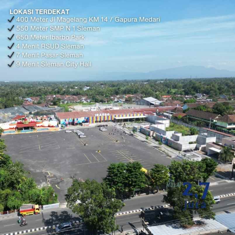 dijual tanah medari gede barat ibarbo