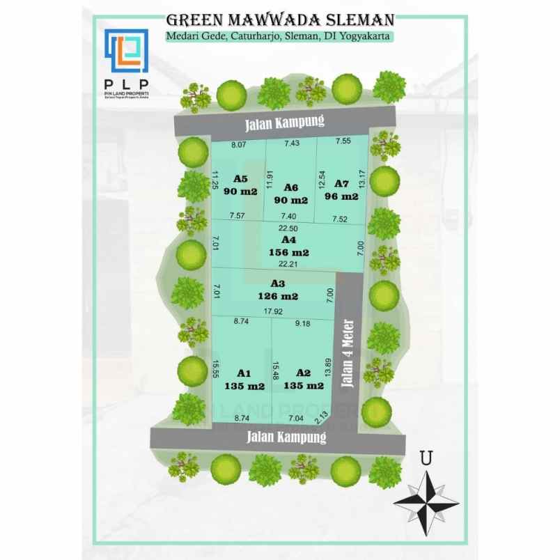 dijual tanah medari gede barat ibarbo