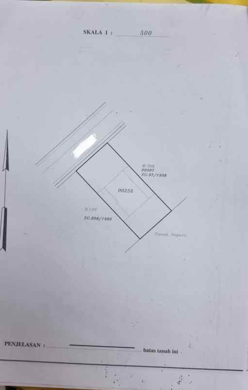 dijual tanah pegangsaan