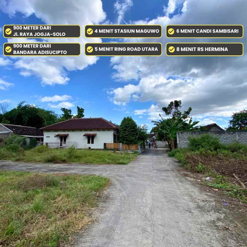 dijual tanah sorogenen ii purwomartani