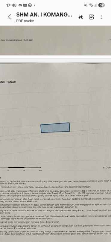 dijual tanah strategis 3 46 are tedung gianyar