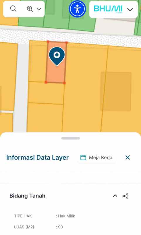 dijual tanah sumberharjo