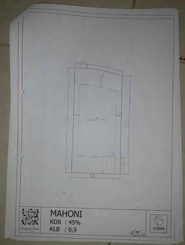 dijual tanah suvarna padi cluster