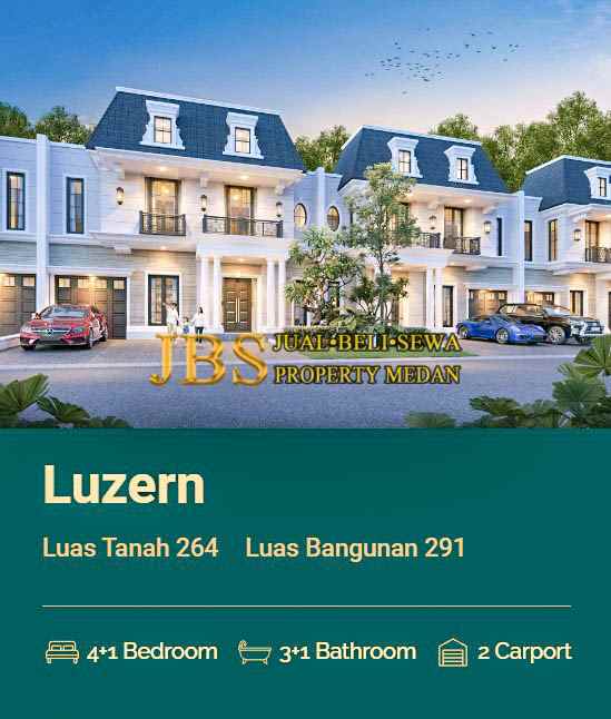 dijual villa komplek citraland city