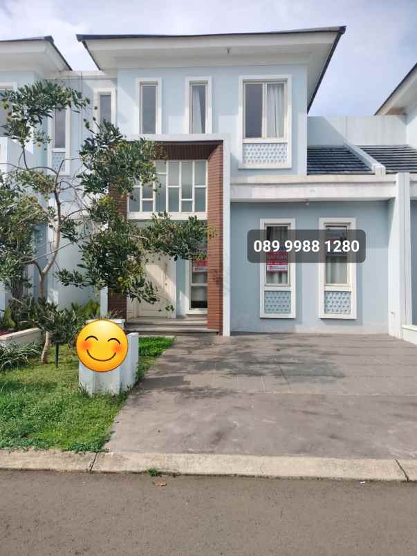 disewakan cluster chiara suvarna sutera tangerang